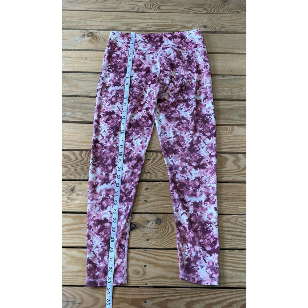 Bcbgeneration Tie Dye Patterned Athletic Leggings - image 4